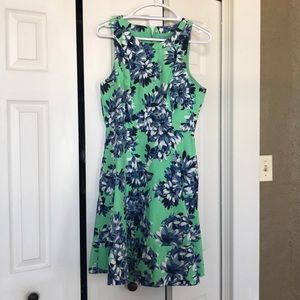 J. Crew Floral A-Line Dress